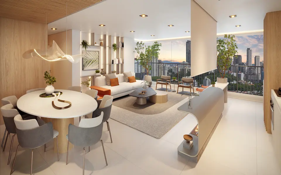 Decorado padrão 85 m²