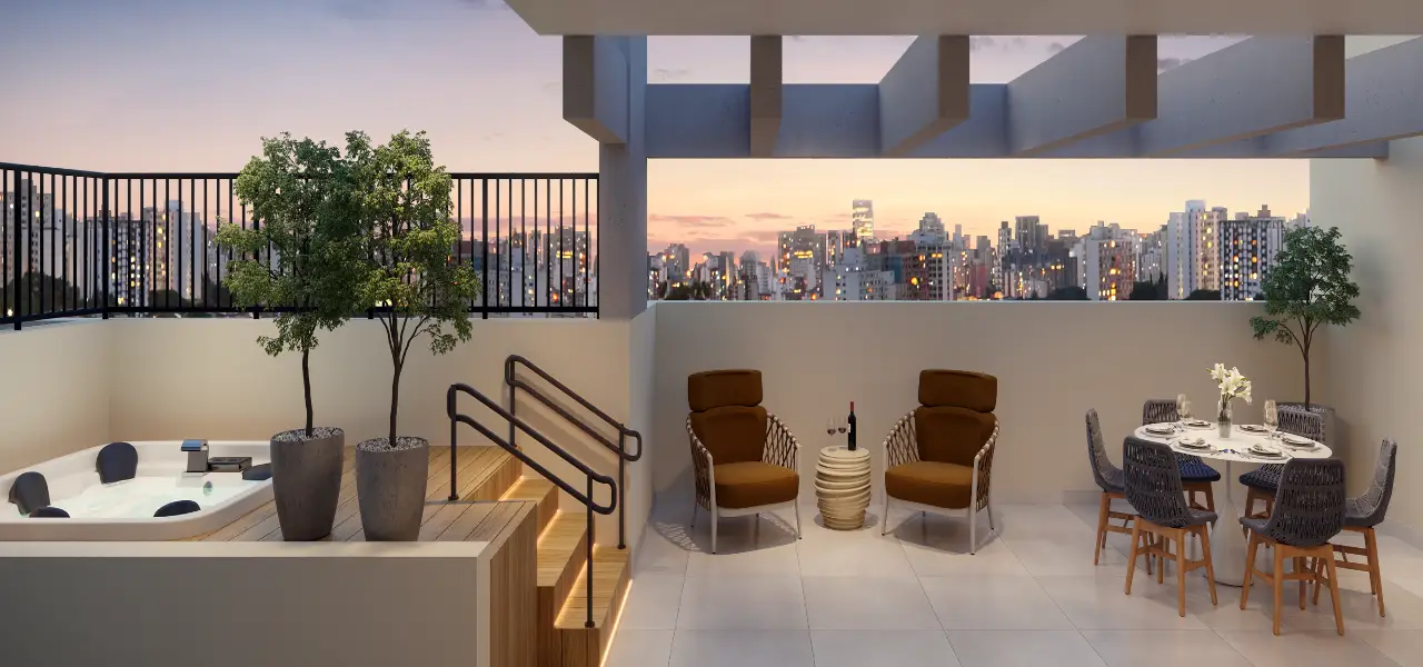 Decorado duplex 116 m²